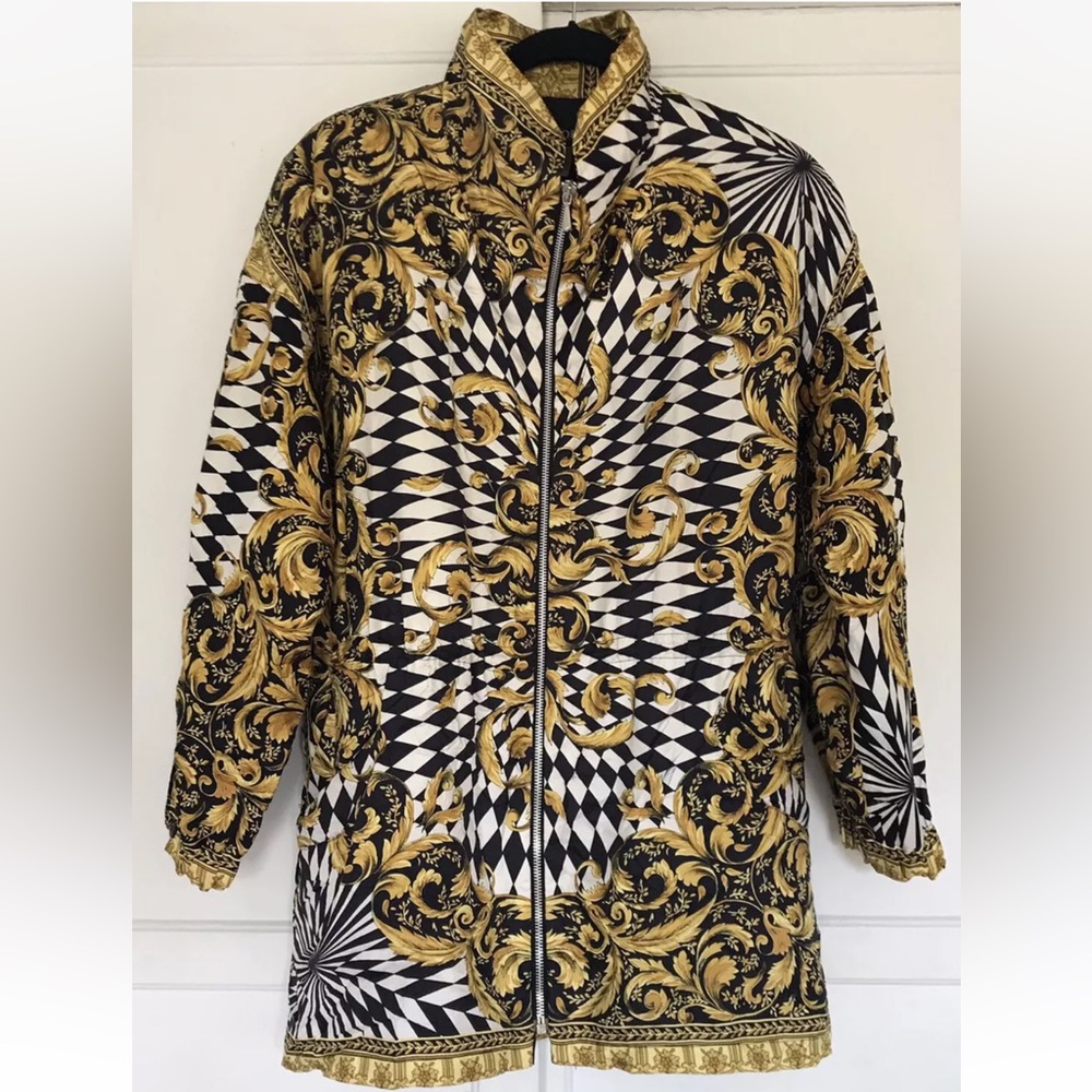 Begedor Italy 100% Silk Jacket Vintage M